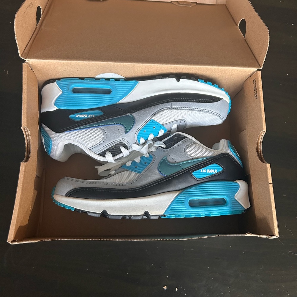 Nike Kids Sneakers - Gray and Blue